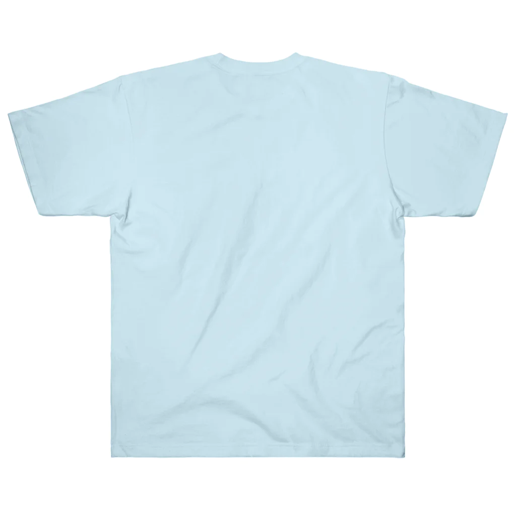 masahiro_minami_artのHIGH TIDE（ブルー） Heavyweight T-Shirt