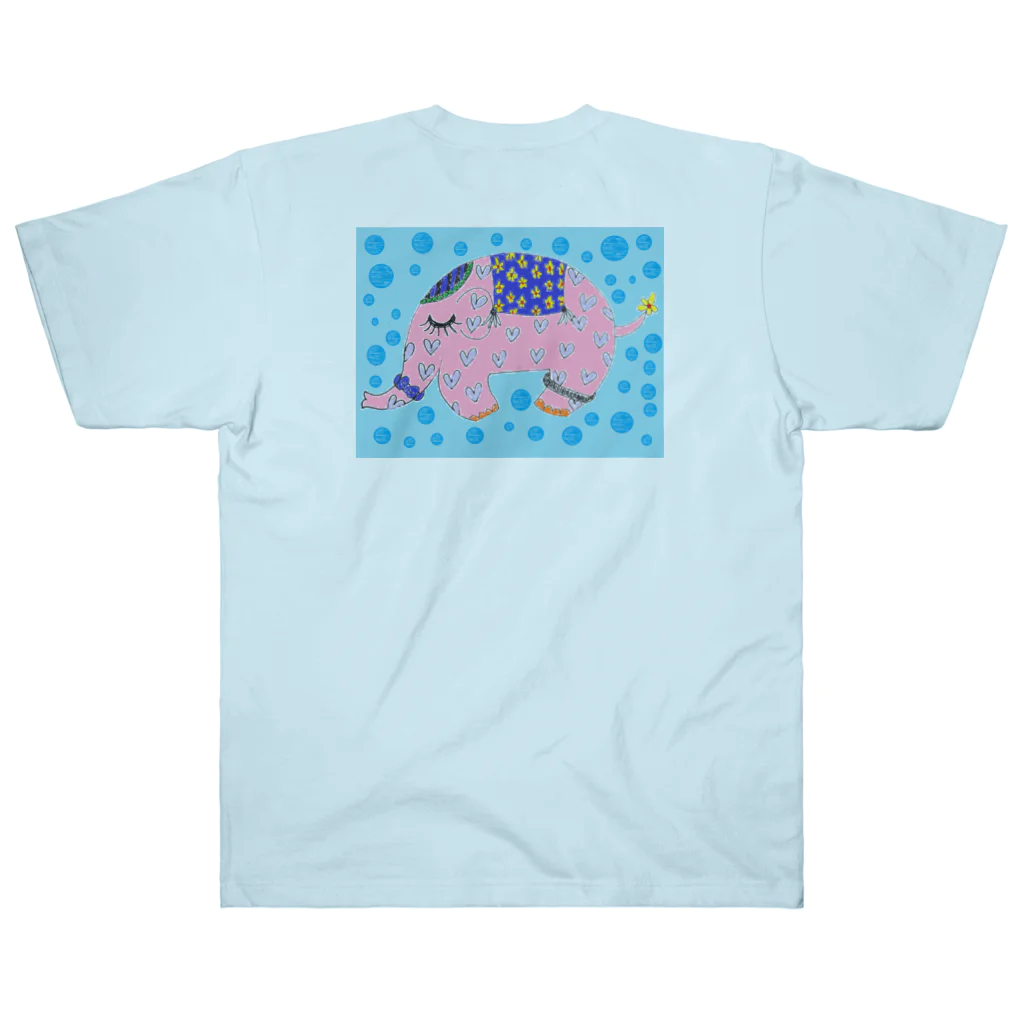 ピンクの象のピンクの象 Heavyweight T-Shirt