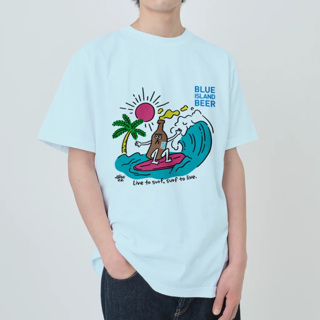 BLUE ISLAND BEER グッズストアのBLUE ISLAND SURFER ヘビーウェイトTシャツ