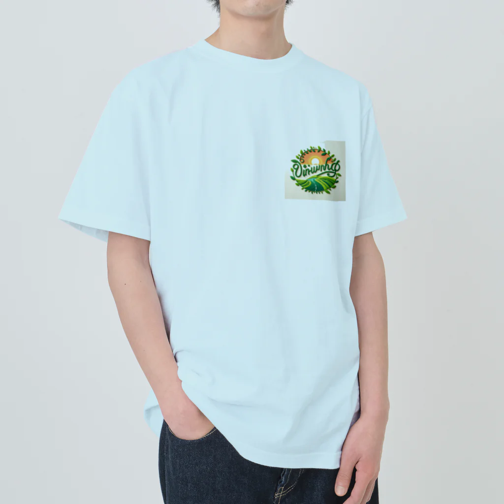 Un_windのサマーロゴT Heavyweight T-Shirt