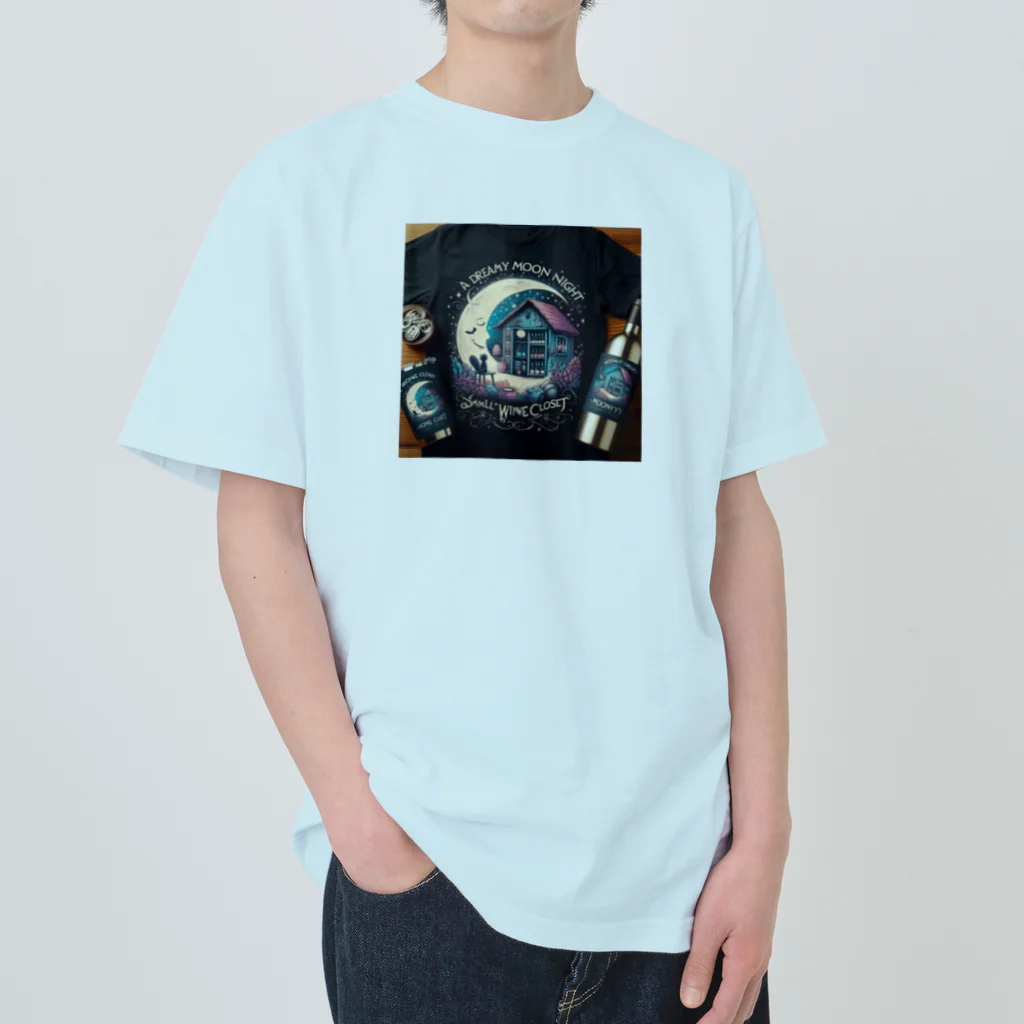 MOONY'S Wine ClosetのA Dreamy moon night Heavyweight T-Shirt