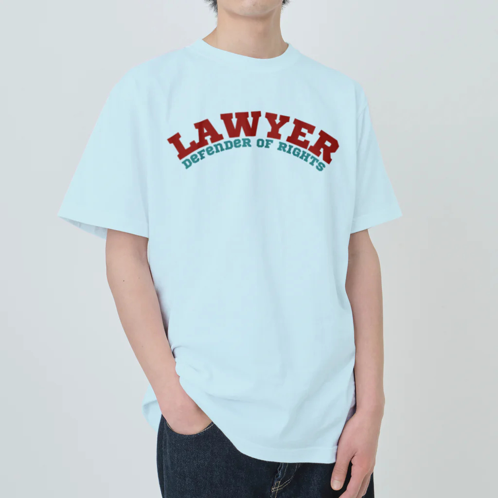 chataro123の弁護士(Lawyer: Defender of Rights) ヘビーウェイトTシャツ