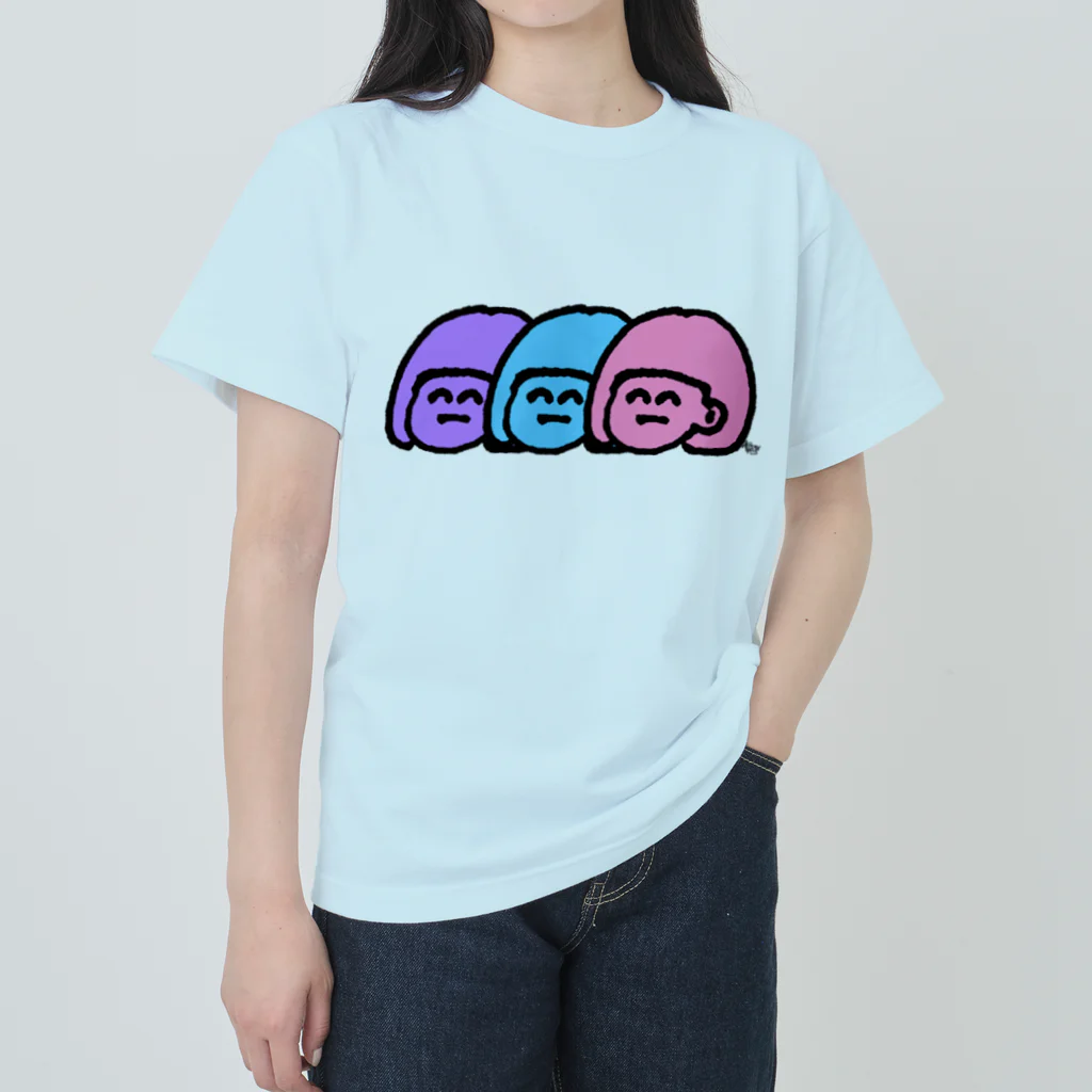 watashiのwatashi-watashi-watashi ヘビーウェイトTシャツ