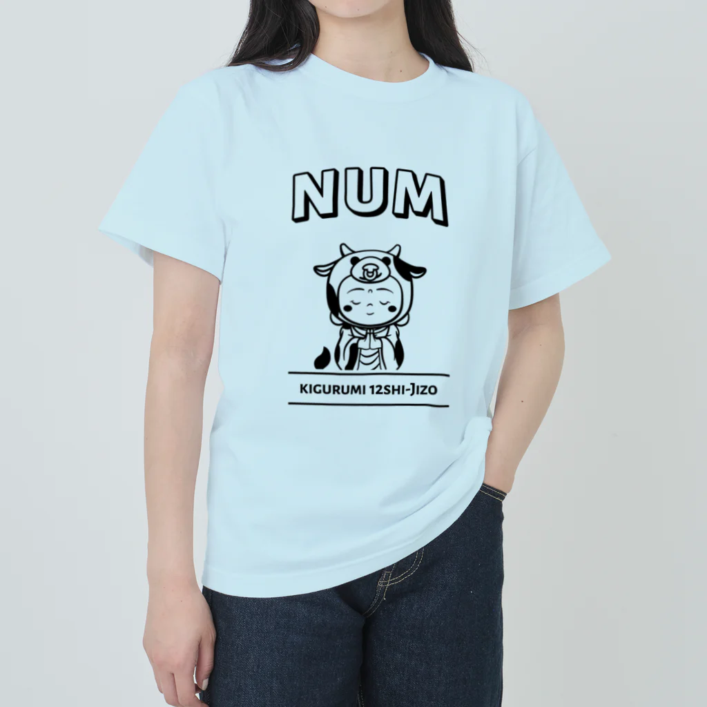 着ぐるみ地蔵 by SoReNa186の着ぐるみ 丑地蔵　ｰNUM Tｰ ヘビーウェイトTシャツ