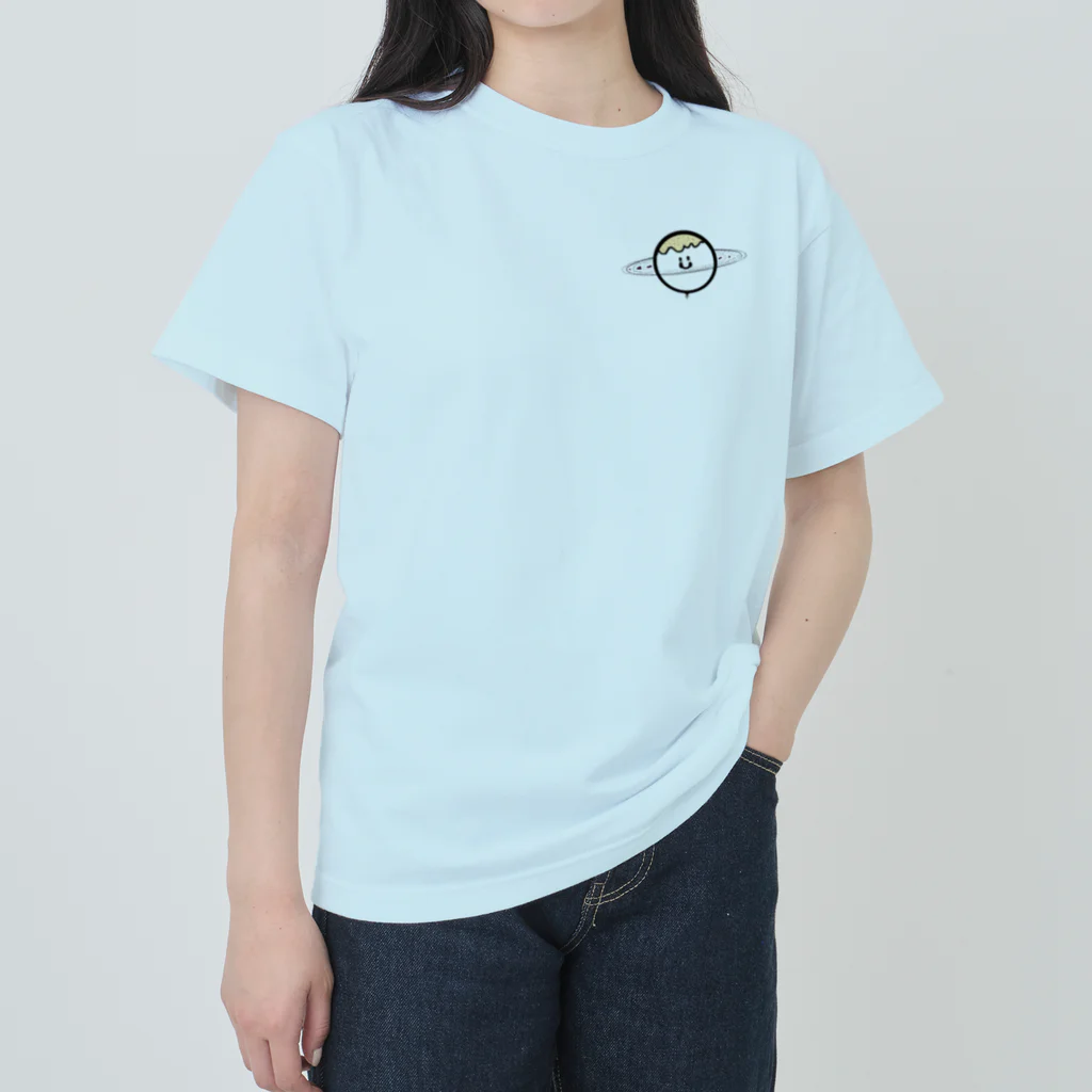 ポポまつの土星焼きさん ヘビーウェイトTシャツ