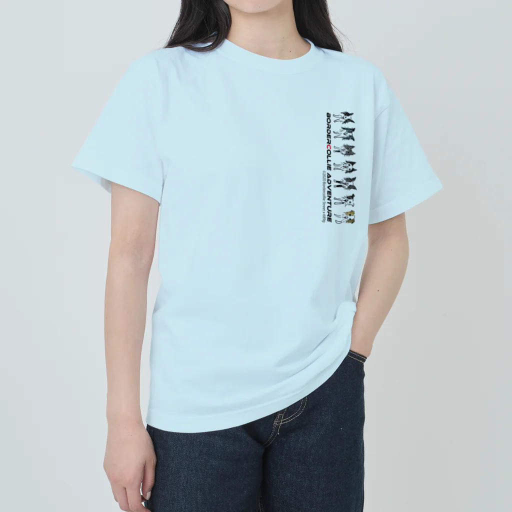 Bordercollie StreetのBCA9-6 ヘビーウェイトTシャツ