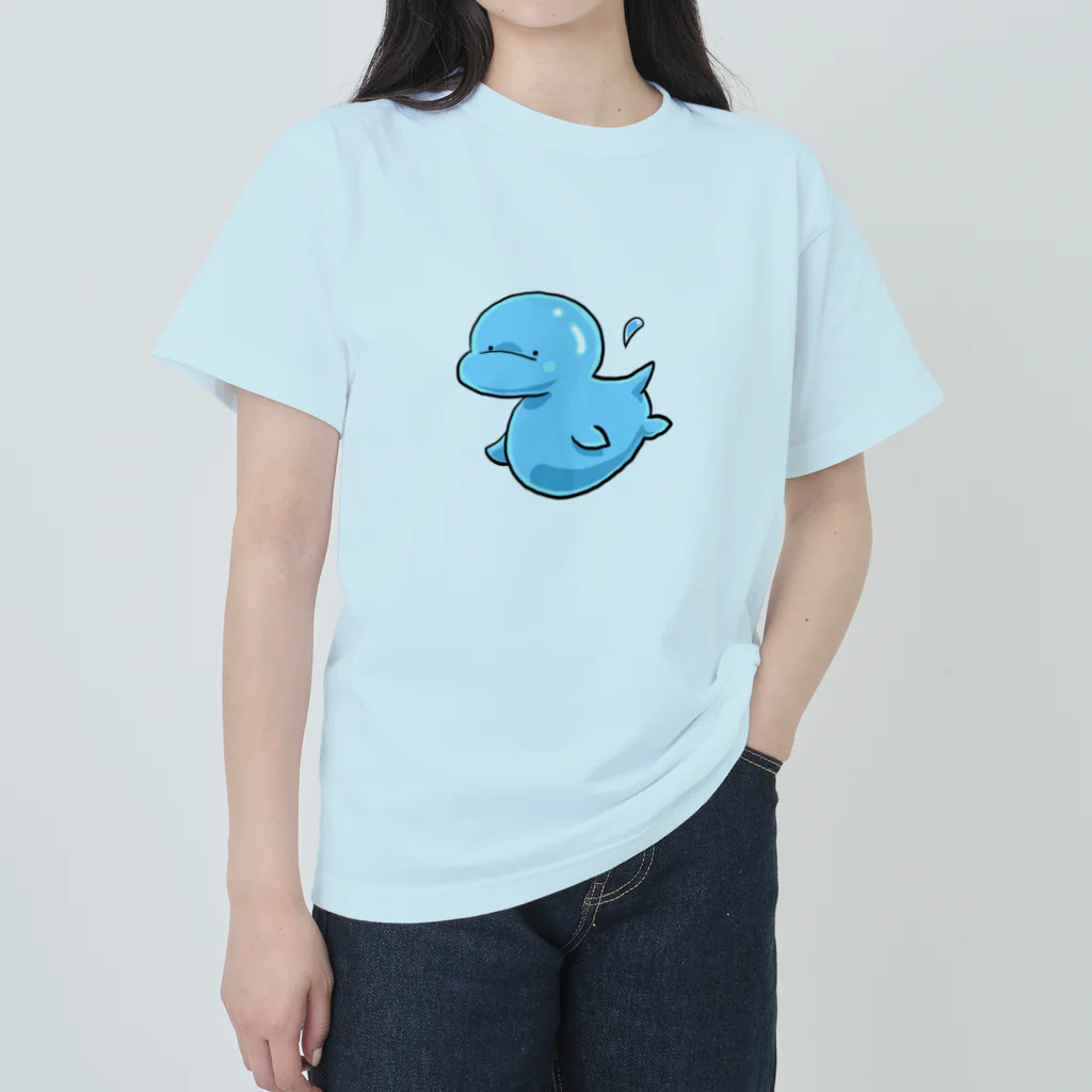 もふもふ堂のネッシー ヘビーウェイトTシャツ