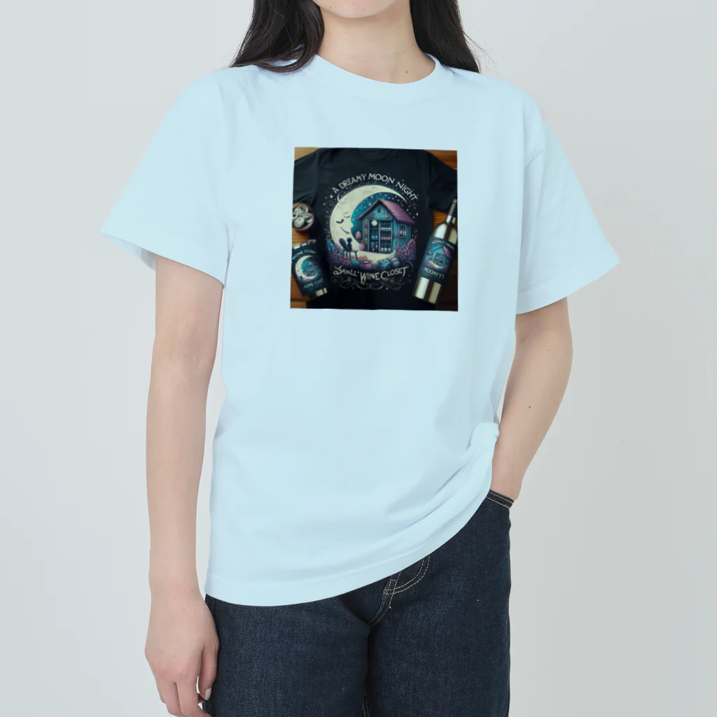 MOONY'S Wine ClosetのA Dreamy moon night ヘビーウェイトTシャツ