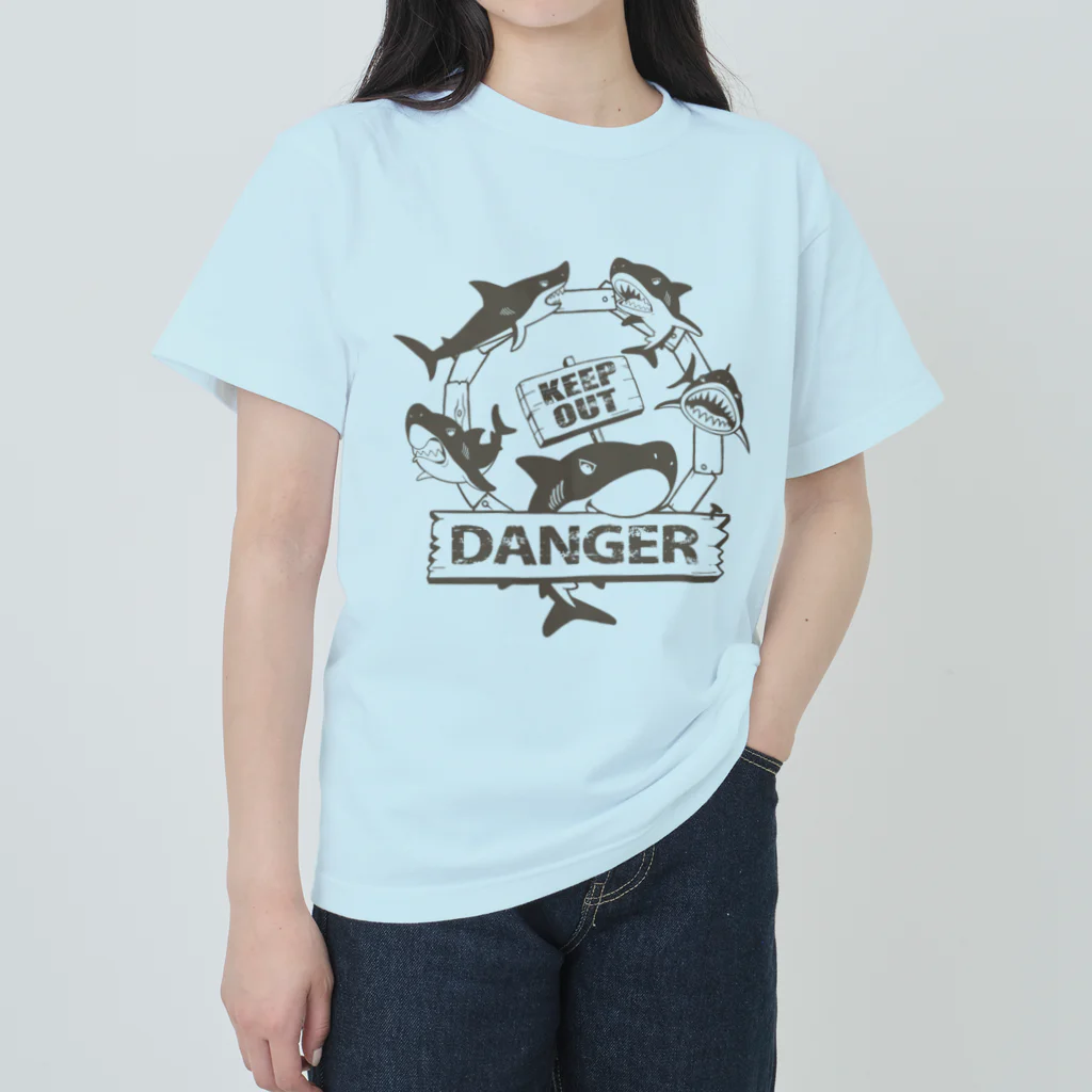 タバタ画房のKEEP OUT ヘビーウェイトTシャツ