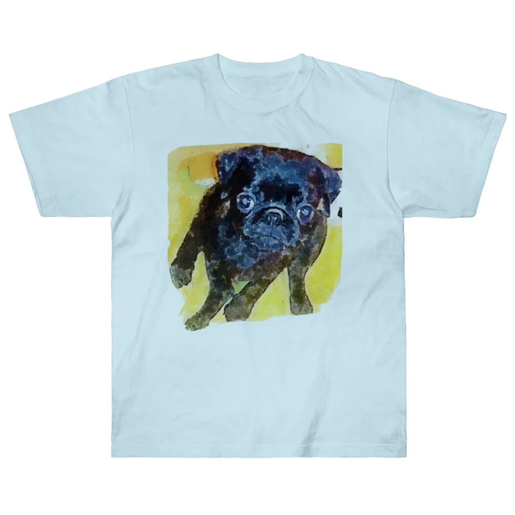 KenHana ハウスのパグ犬　グッズ Heavyweight T-Shirt