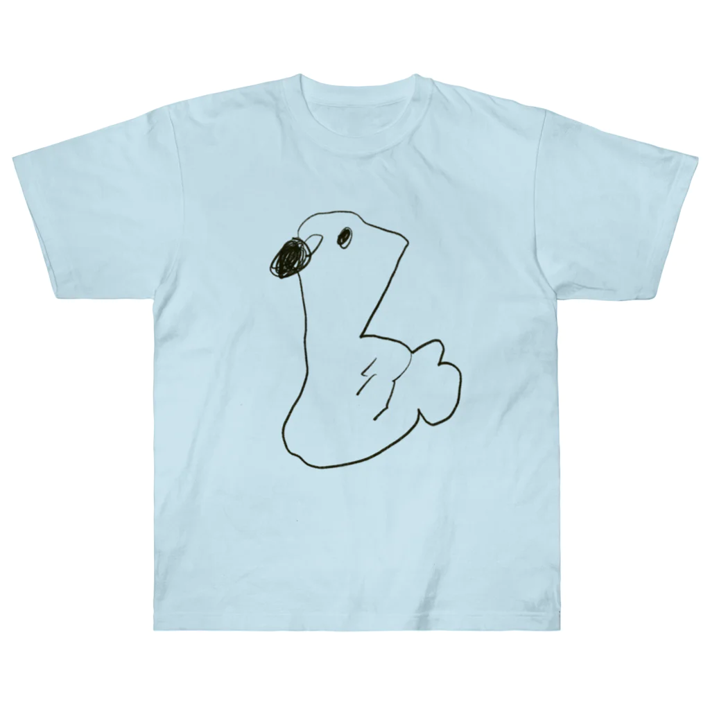 おおむら農場の白鳥 Heavyweight T-Shirt