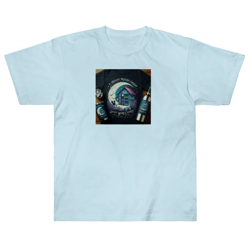 MOONY'S Wine ClosetのA Dreamy moon night ヘビーウェイトTシャツ