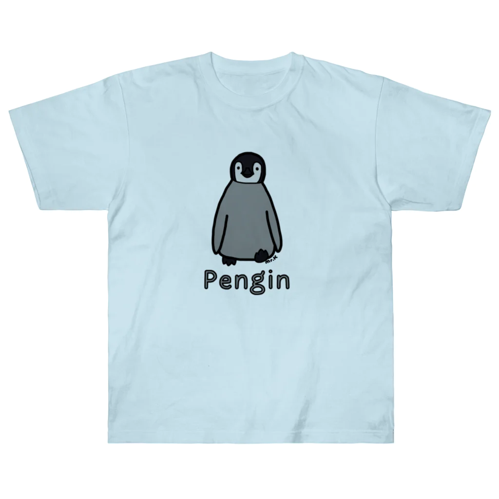 MrKShirtsのPengin (ペンギン) 色デザイン ヘビーウェイトTシャツ