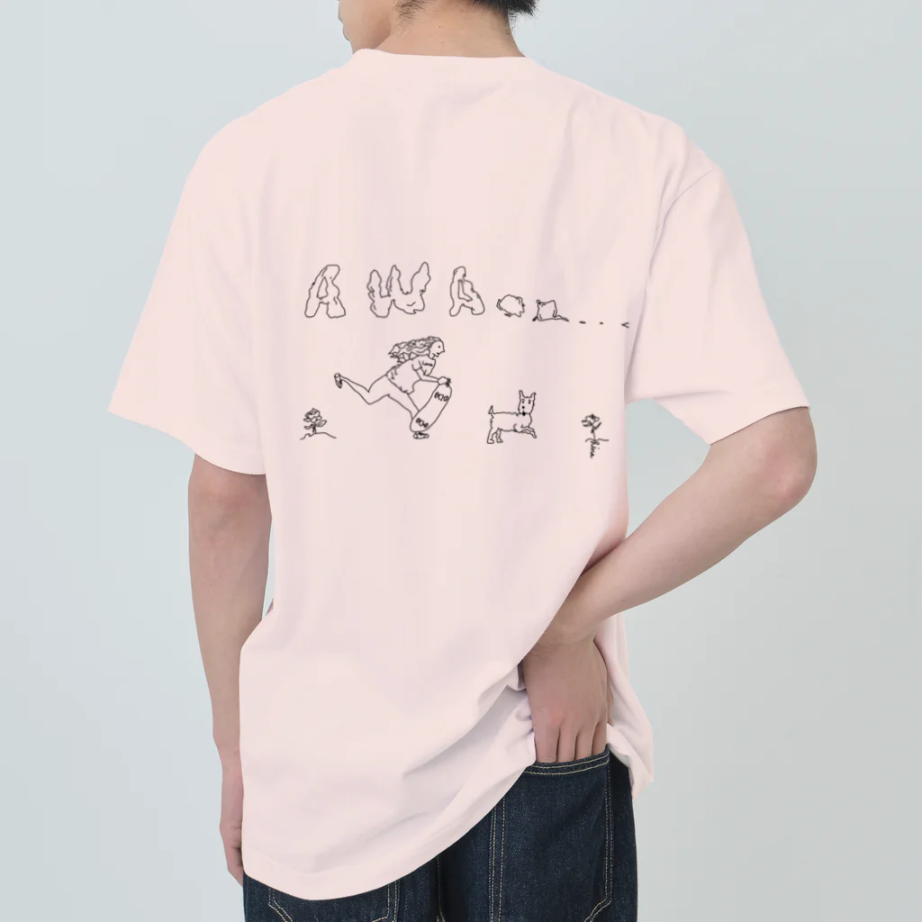 hinataのAWA T-shirt Heavyweight T-Shirt