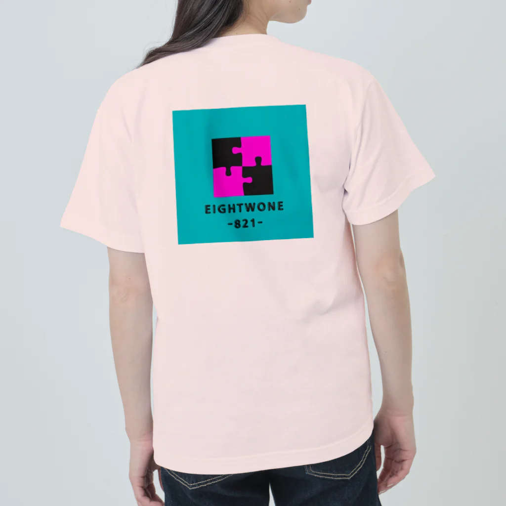 ストリートファッションはEighTwOne-821-(えいとぅーわん はちにーいち)のパズル🧩 ヘビーウェイトTシャツ