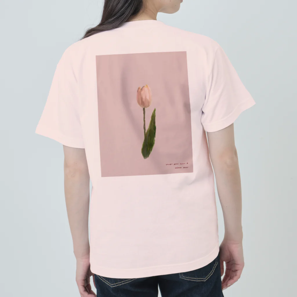 rilybiiの*Cherry Blossom ,Peach ,Tulip . Heavyweight T-Shirt