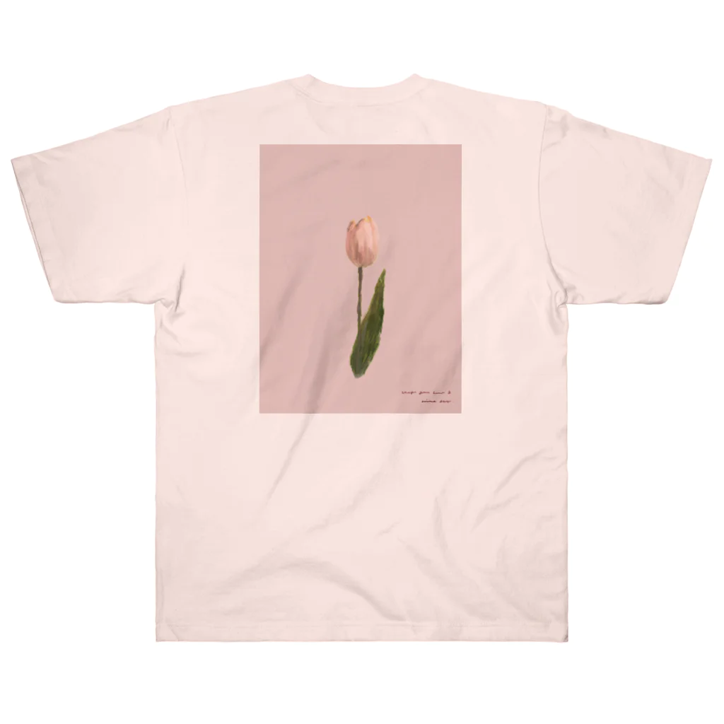 rilybiiの*Cherry Blossom ,Peach ,Tulip . Heavyweight T-Shirt