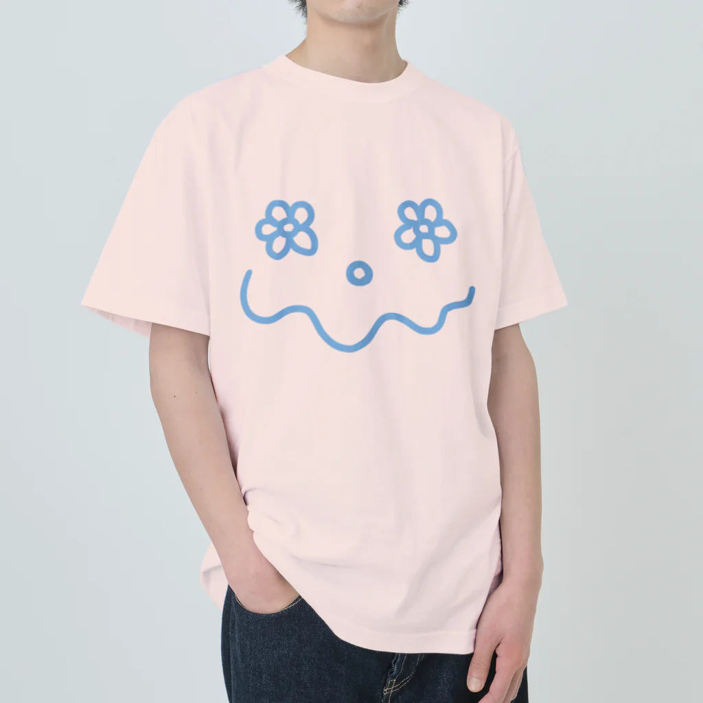 maru houseのFlower oddball ヘビーウェイトTシャツ