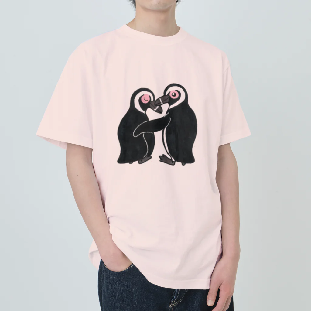 penguininkoの君の事が好き😍💕💕💕 ヘビーウェイトTシャツ