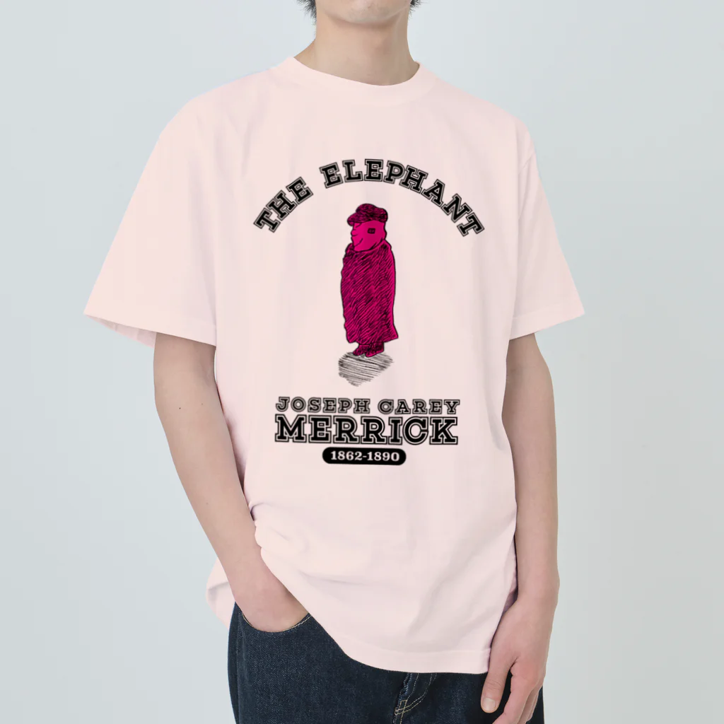 stereovisionのジョゼフ・メリック Heavyweight T-Shirt