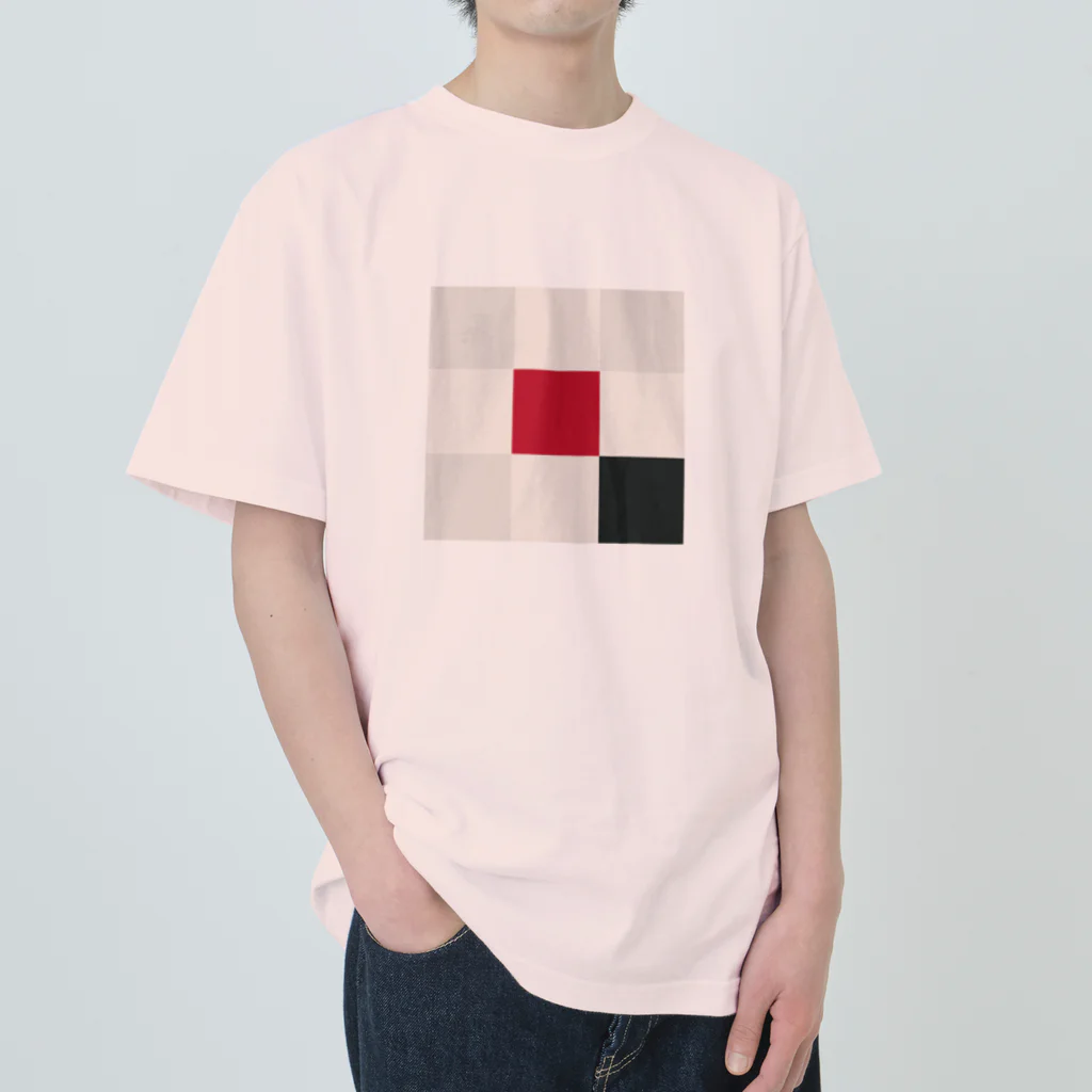 3×3 のドット絵のバンクシー - 3×3 のドット絵 Heavyweight T-Shirt