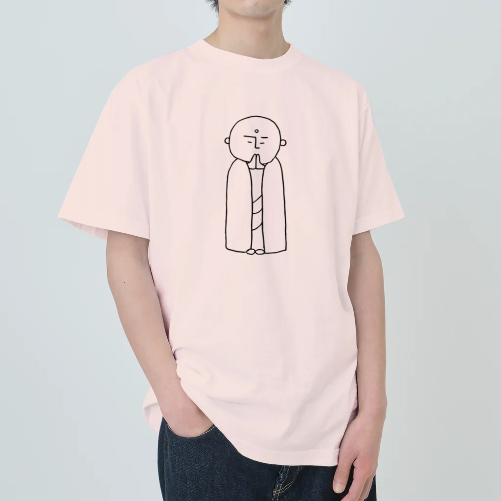 わらしゃんどの地蔵 ヘビーウェイトTシャツ