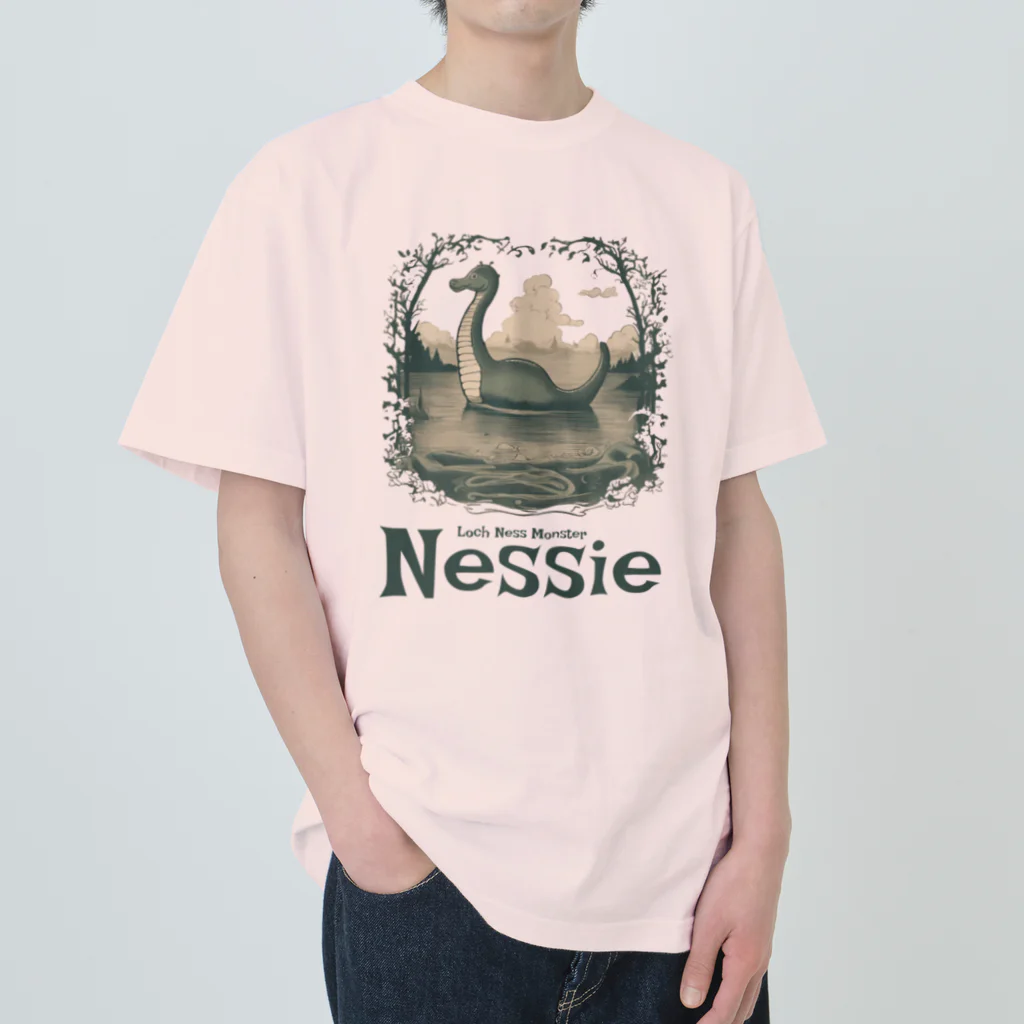 NessieのNessie（ネッシー） ヘビーウェイトTシャツ