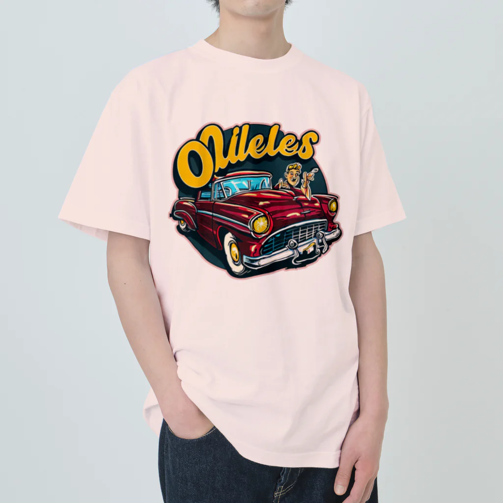 islandmoon13のOLDIES　　50’ｓ ＣＡＲ Heavyweight T-Shirt