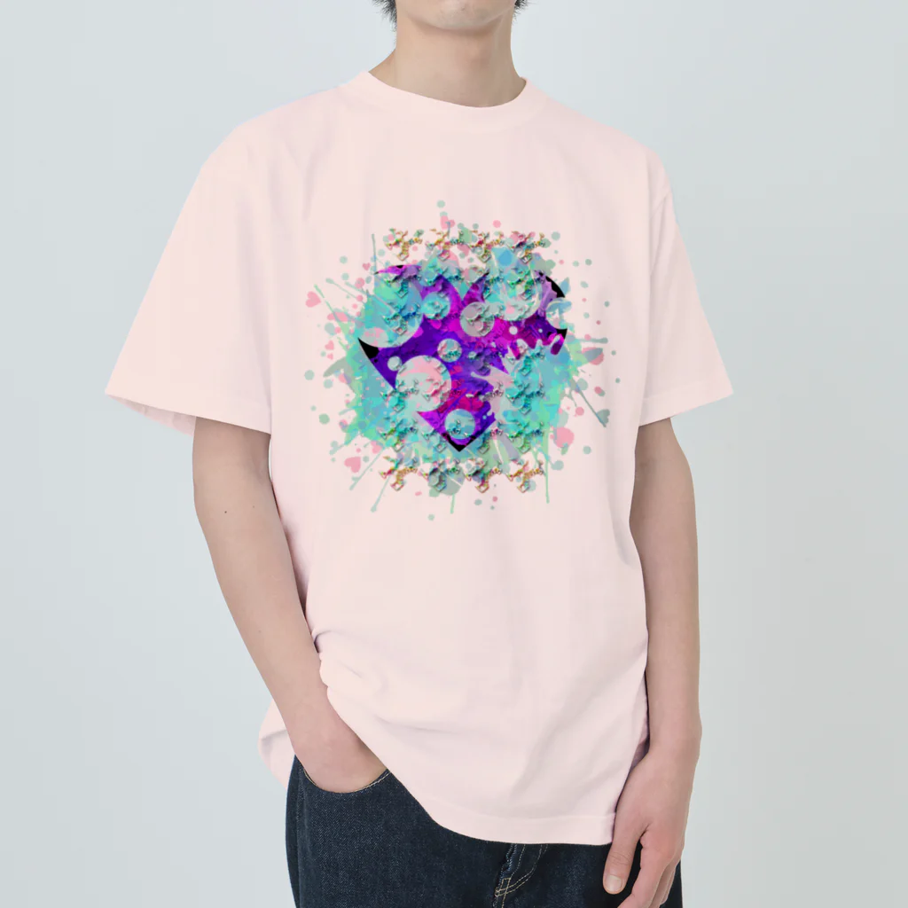 DOTS EMO JUICYの01 DOTS EMO JUICY ブランドロゴアート ヘビーウェイトTシャツ