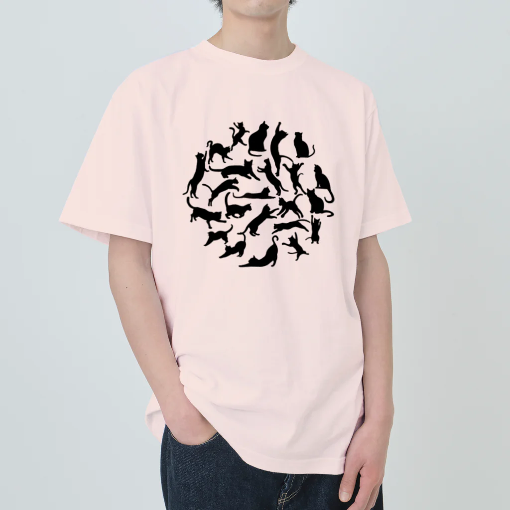 designerk　ＧＰのめっちゃねこ ヘビーウェイトTシャツ