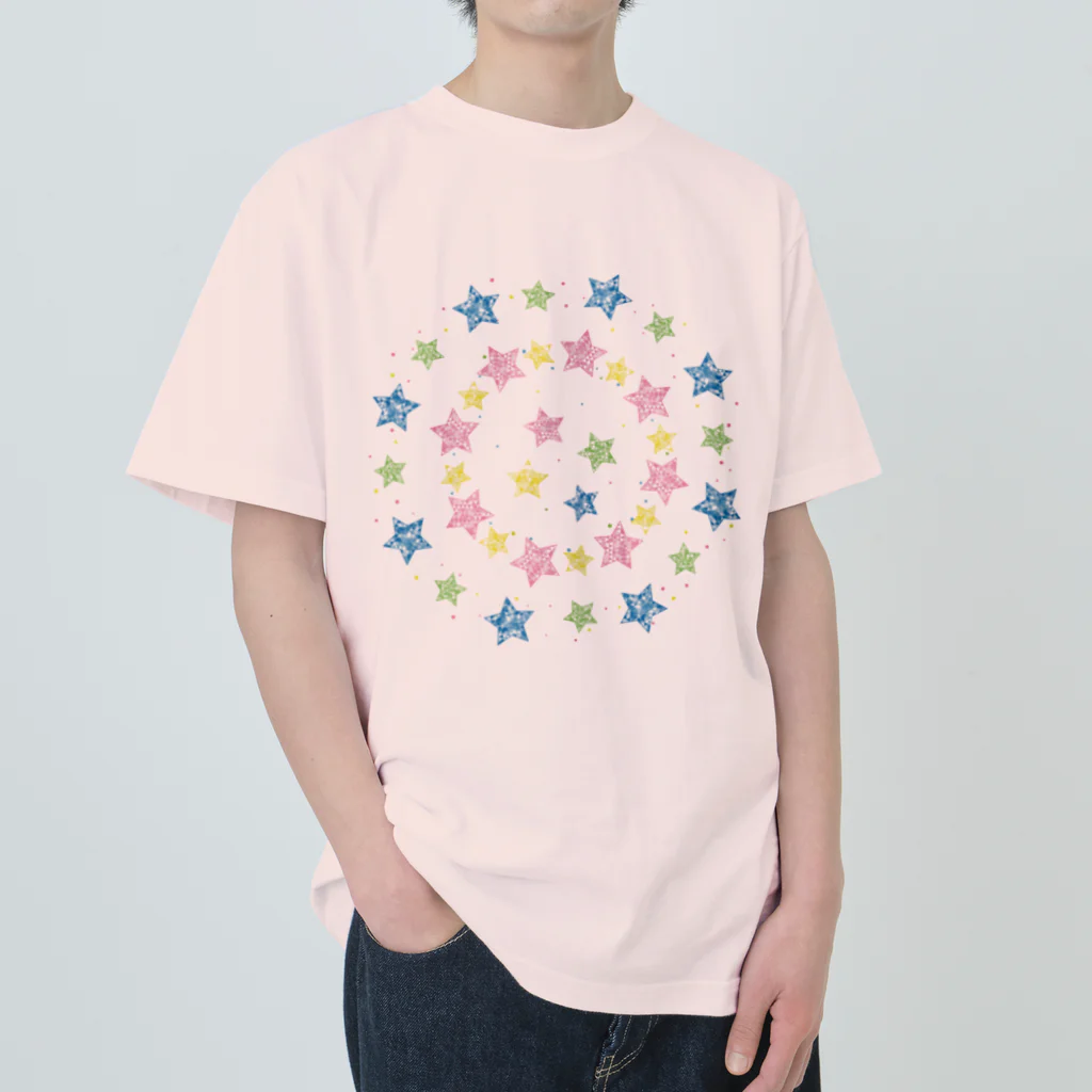 clarice-designのYou shine like a star 2 ヘビーウェイトTシャツ