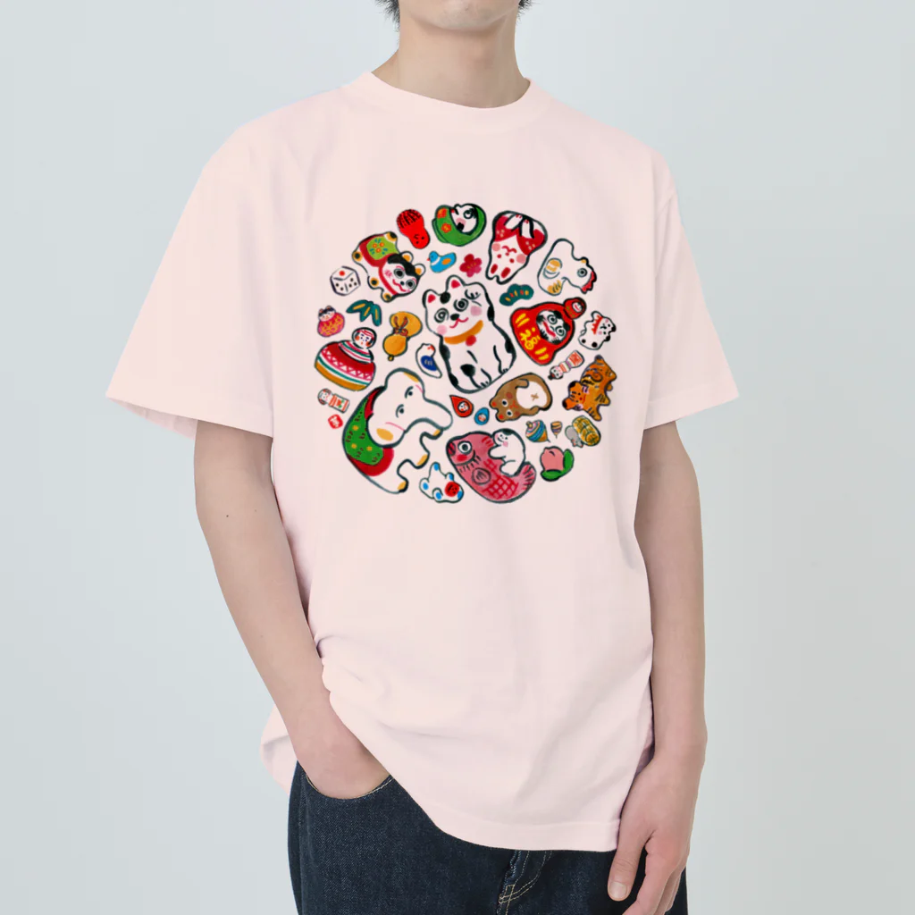 いも太郎のgangu（ちりばめ◎） ヘビーウェイトTシャツ