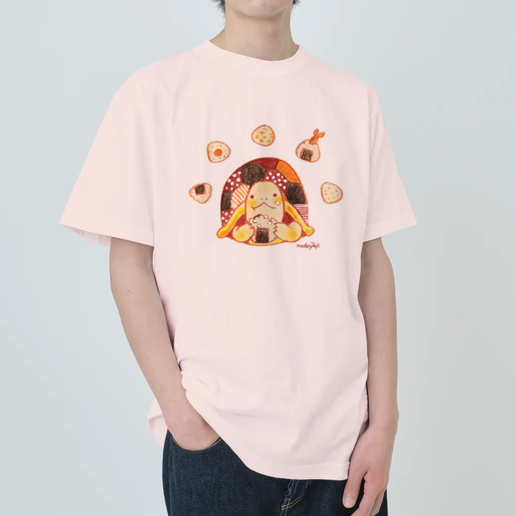 めろんぽっぷのお店だよのおにぎり大好き Heavyweight T-Shirt