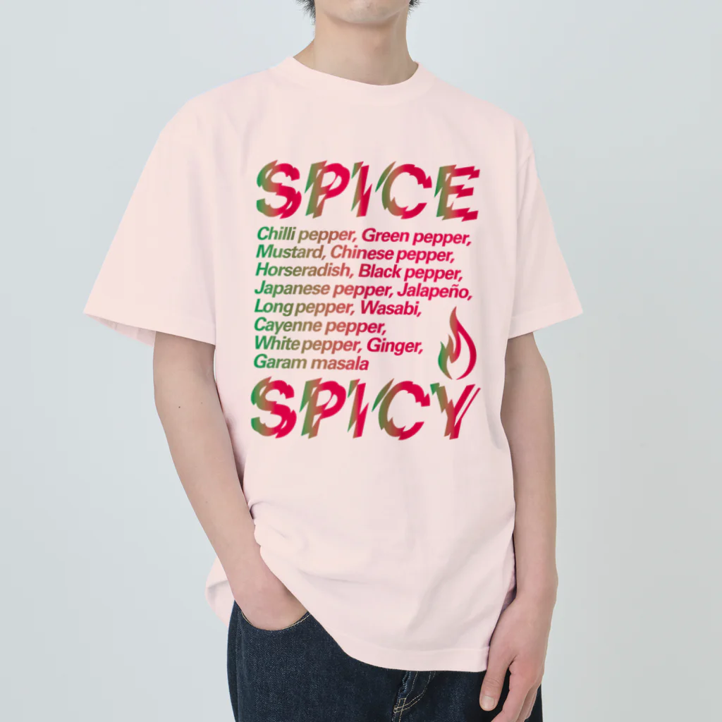 LONESOME TYPE ススのSPICE SPICY（Chili） ヘビーウェイトTシャツ
