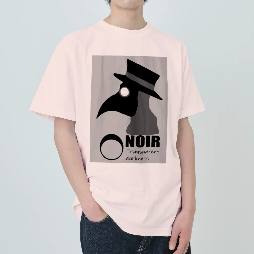 NOIR（ノアール）のPlague doctor（ペスト医師） ヘビーウェイトTシャツ