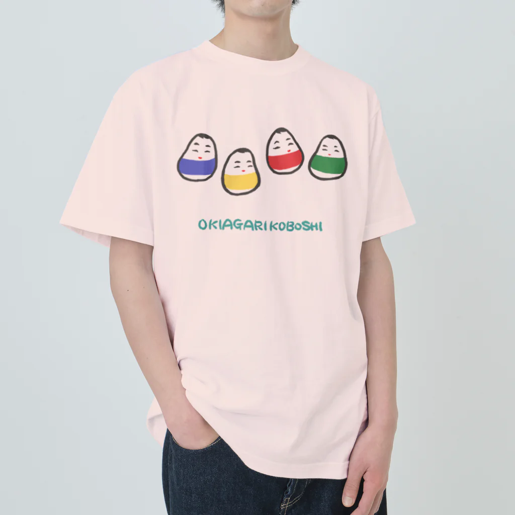 SU-KUのOKIAGARIKOBOSHI ヘビーウェイトTシャツ