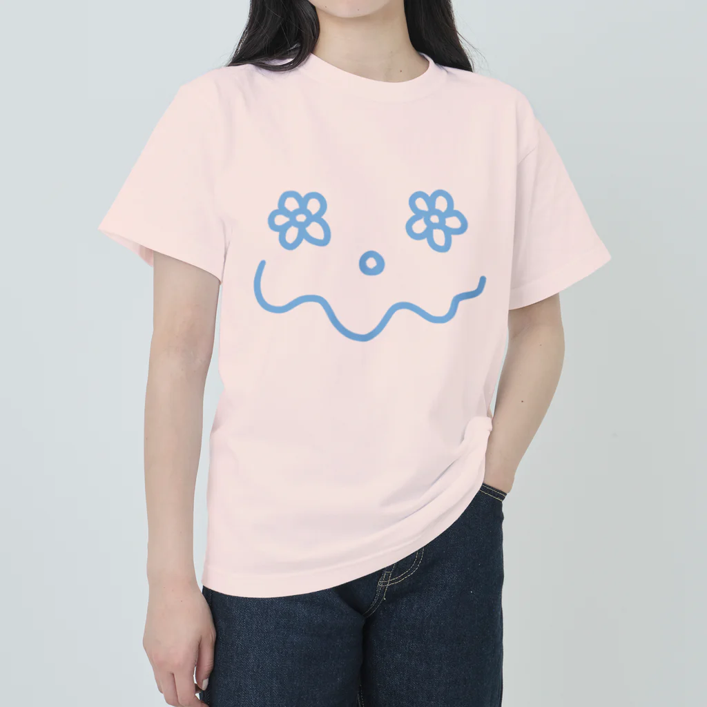 maru houseのFlower oddball ヘビーウェイトTシャツ