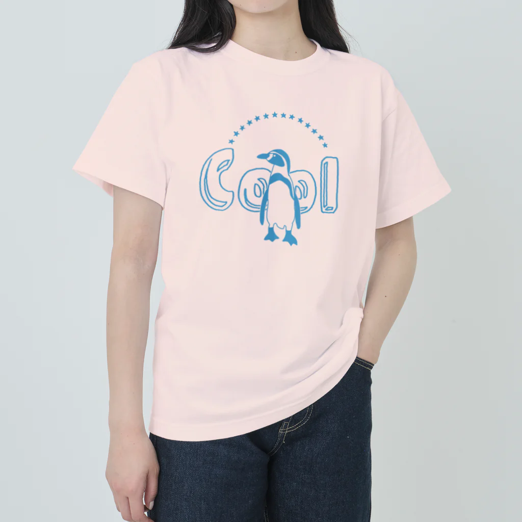 satoharuのＣｏｏｌなペンギンさん Heavyweight T-Shirt