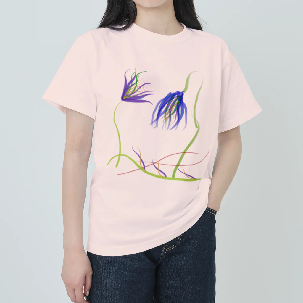 まごSのhana Heavyweight T-Shirt