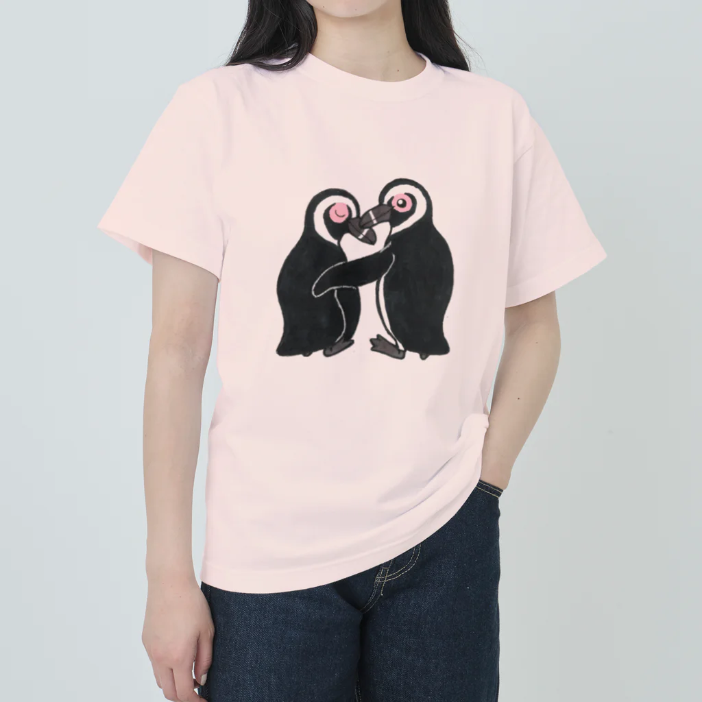 penguininkoの君の事が好き😍💕💕💕 ヘビーウェイトTシャツ