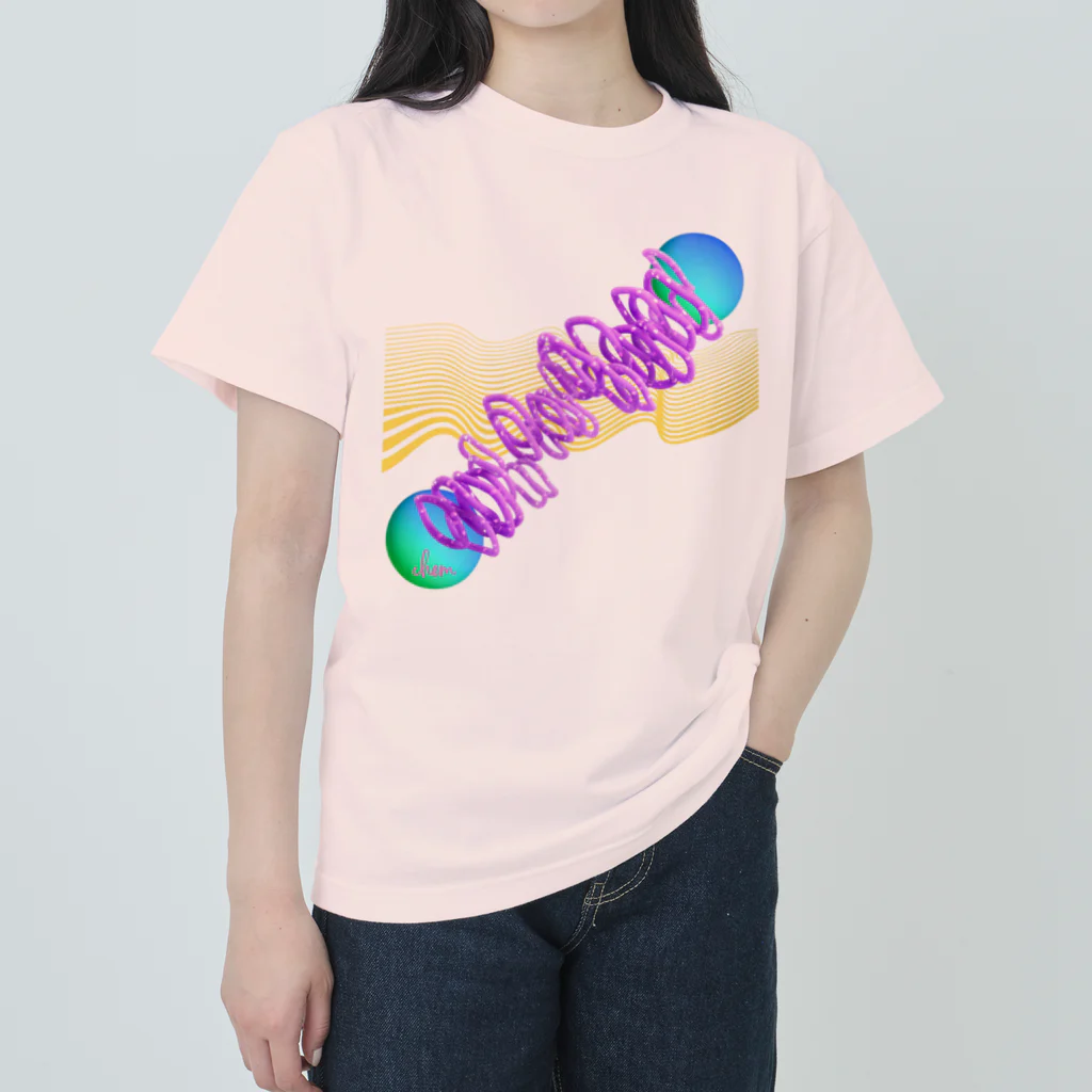 chemchemiの近未来的な何か ヘビーウェイトTシャツ