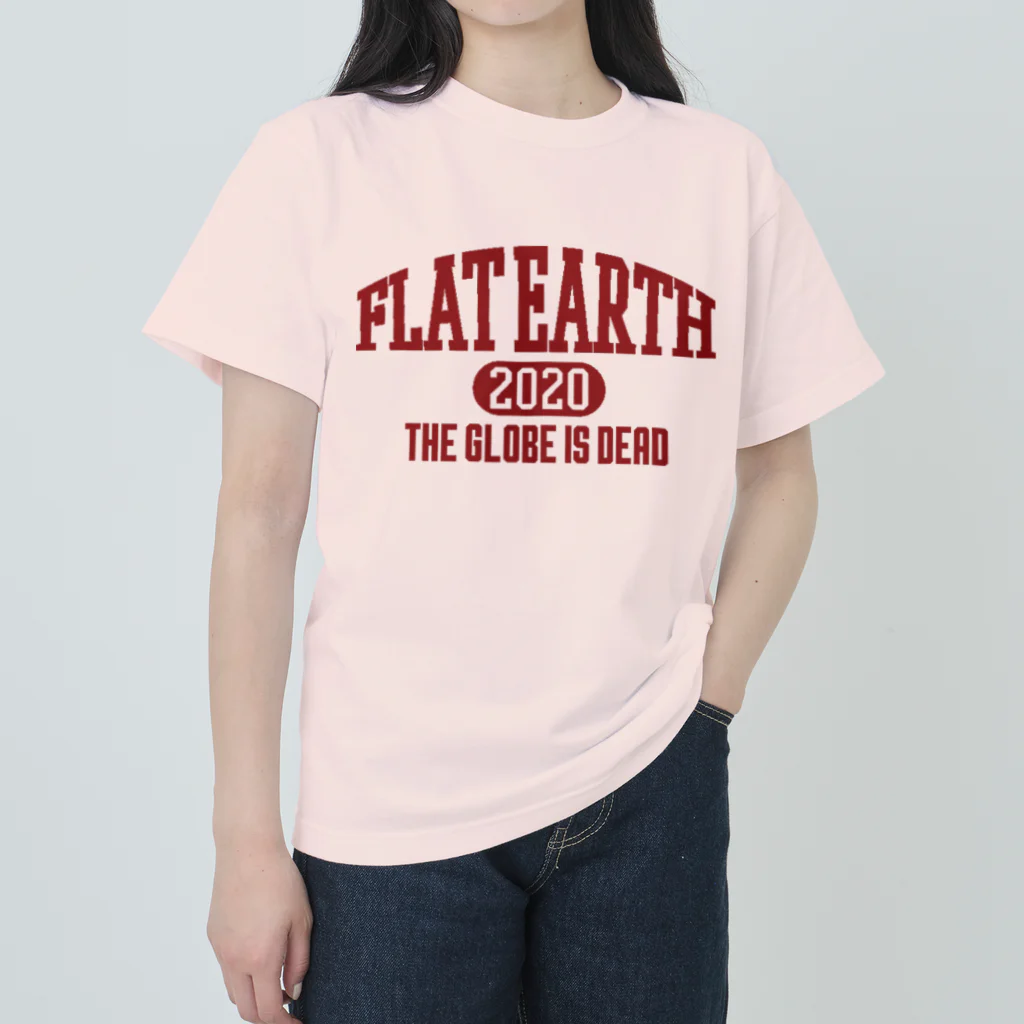 Mappila SHOPのカレッジ風［ネバダカラー］　フラットアース　FLATEARTH Heavyweight T-Shirt