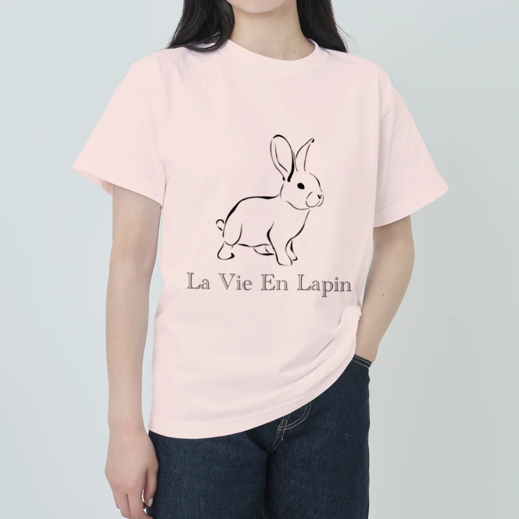 ibitsu-kaのらびえんらぱん ヘビーウェイトTシャツ