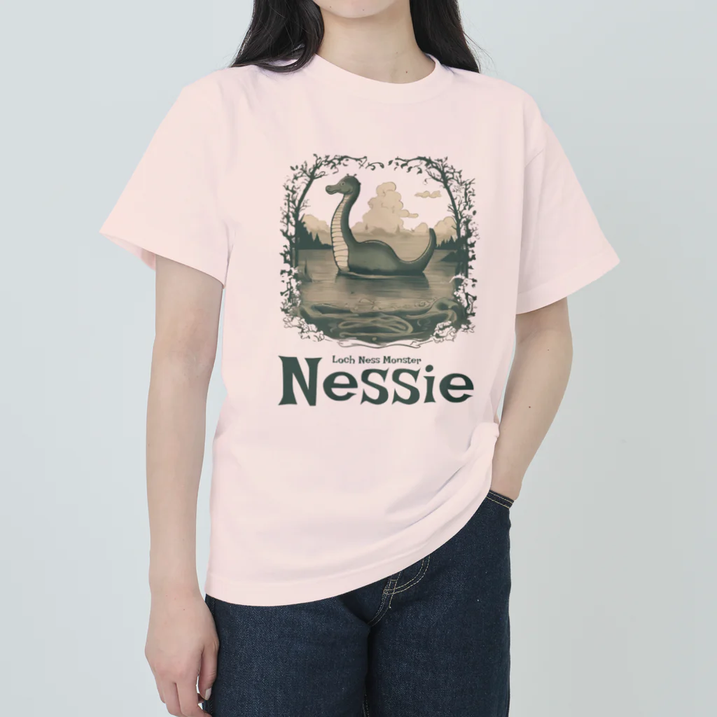 NessieのNessie（ネッシー） ヘビーウェイトTシャツ