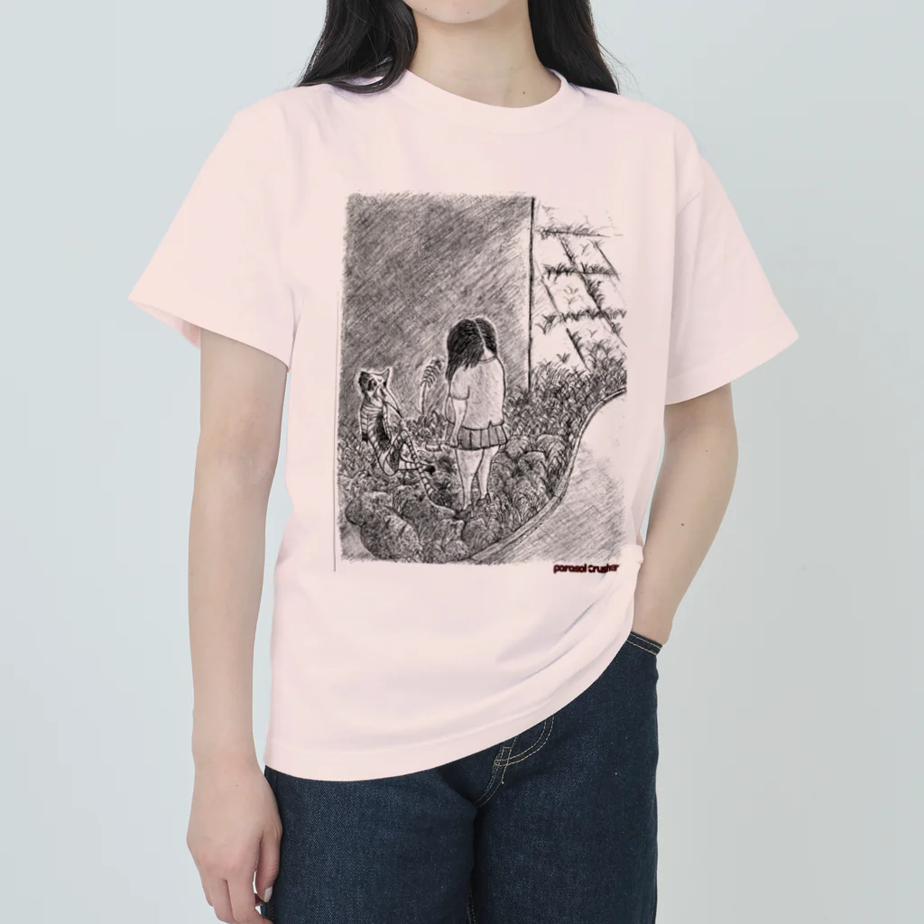 Parasol Crusherの歯医者の刑 (黒) Heavyweight T-Shirt