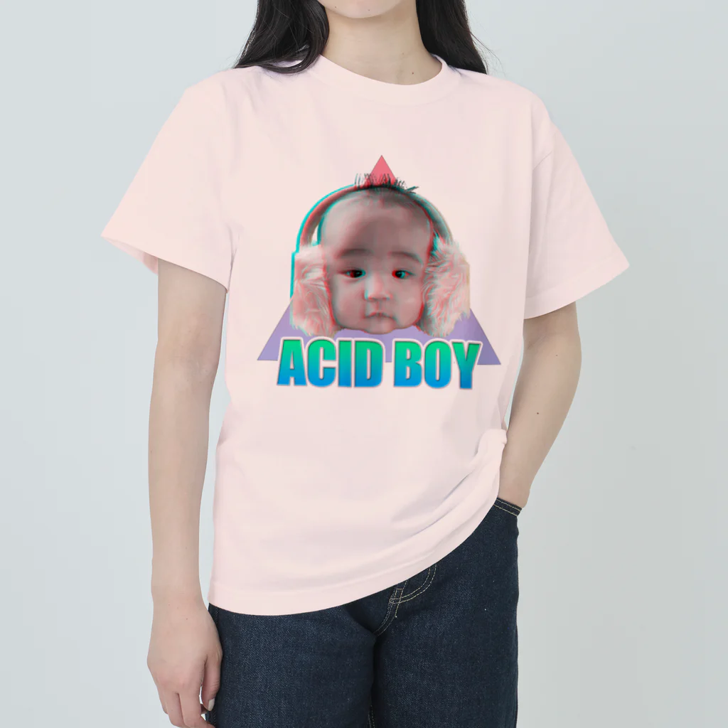 てくのちゃんのクソカワACID BOY ヘビーウェイトTシャツ