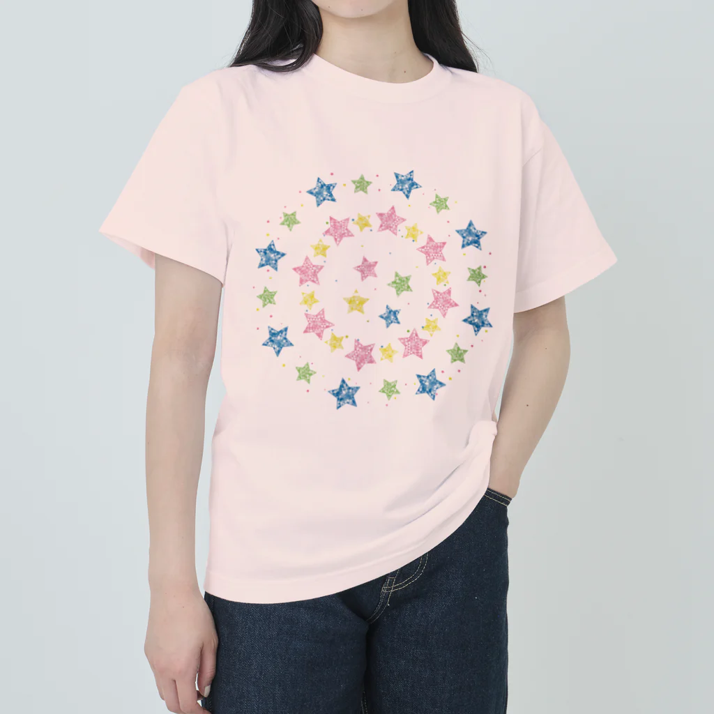 clarice-designのYou shine like a star 2 ヘビーウェイトTシャツ