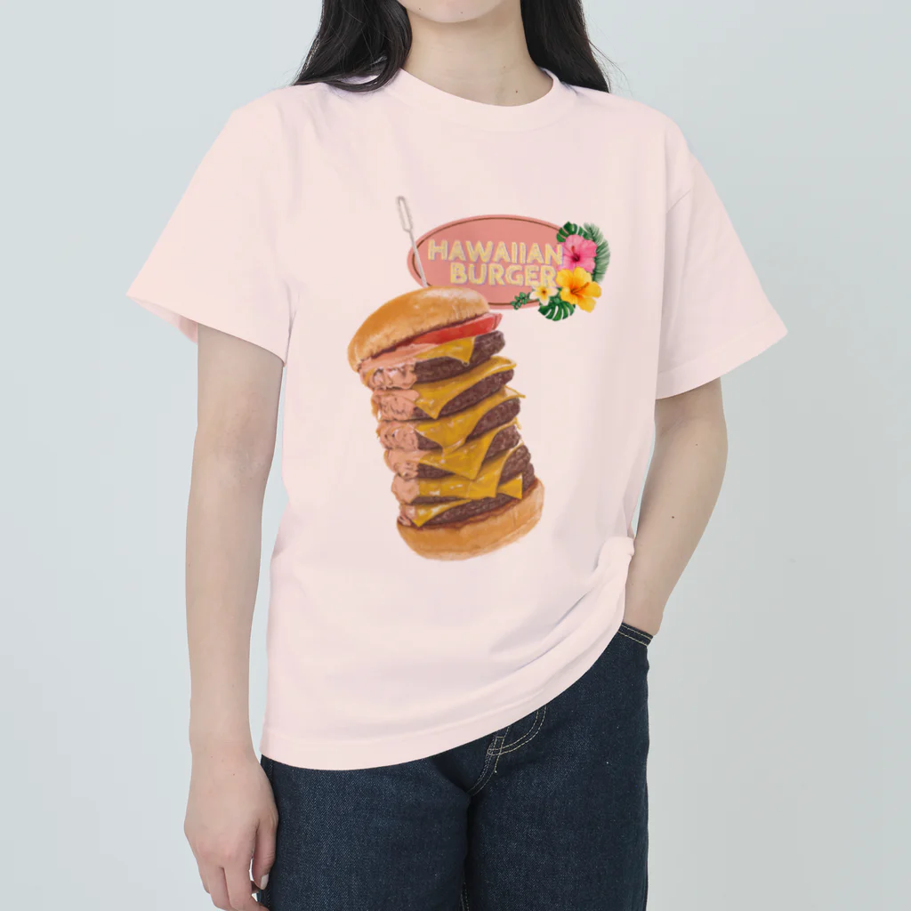 mei’s_atelier_shopのハワイアンバーガー改 ヘビーウェイトTシャツ