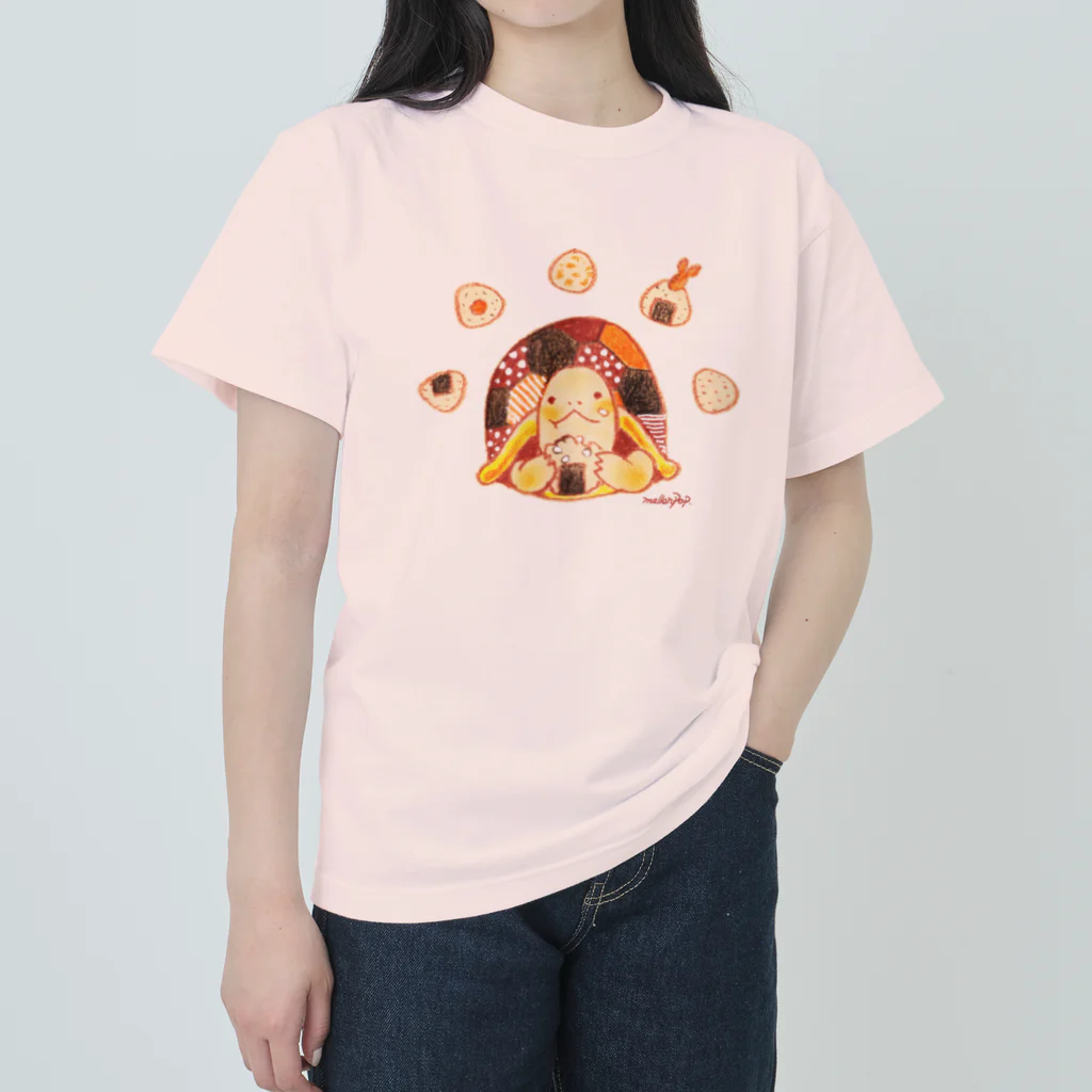 めろんぽっぷのお店だよのおにぎり大好き Heavyweight T-Shirt