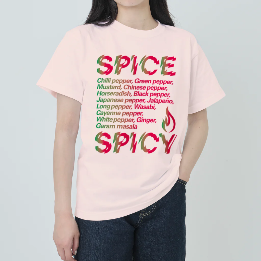 LONESOME TYPE ススのSPICE SPICY（Chili） ヘビーウェイトTシャツ